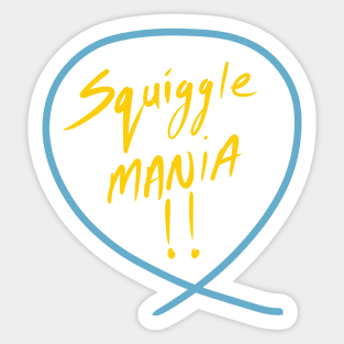 Squiggle mania (Squiggle collection 2020) Sticker